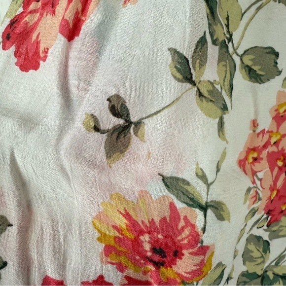 Abercrombie and Fitch silk floral lace tank Small - Picture 2 of 5